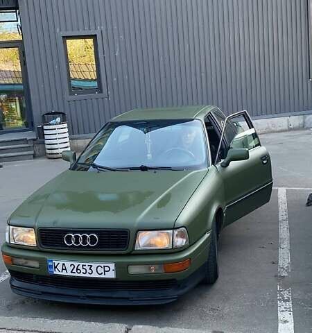 Зелений Ауді 80, об'ємом двигуна 2 л та пробігом 396 тис. км за 4000 $, фото 1 на Automoto.ua