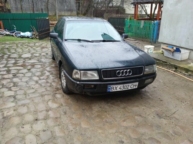Зелений Ауді 80, об'ємом двигуна 1.6 л та пробігом 300 тис. км за 650 $, фото 1 на Automoto.ua