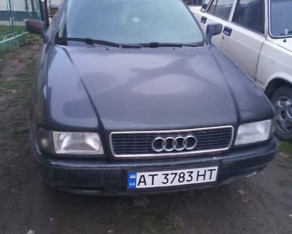 Зеленый Ауди 80, объемом двигателя 1.98 л и пробегом 460 тыс. км за 1000 $, фото 1 на Automoto.ua