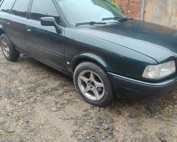 Зеленый Ауди 80, объемом двигателя 2.8 л и пробегом 327 тыс. км за 3200 $, фото 1 на Automoto.ua