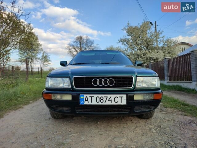 Зеленый Ауди 80, объемом двигателя 2.6 л и пробегом 309 тыс. км за 3500 $, фото 1 на Automoto.ua