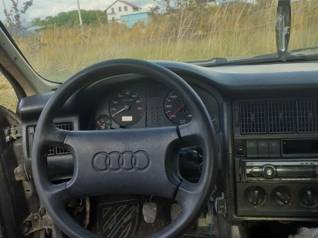 Чорний Ауді 90, об'ємом двигуна 2 л та пробігом 313 тис. км за 800 $, фото 1 на Automoto.ua