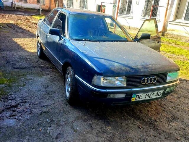Чорний Ауді 90, об'ємом двигуна 2 л та пробігом 123 тис. км за 1500 $, фото 1 на Automoto.ua