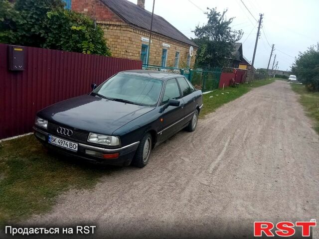 Синий Ауди 90, объемом двигателя 2 л и пробегом 28 тыс. км за 1500 $, фото 1 на Automoto.ua