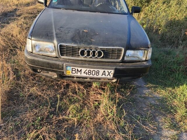 Синий Ауди 90, объемом двигателя 2 л и пробегом 351 тыс. км за 2501 $, фото 1 на Automoto.ua
