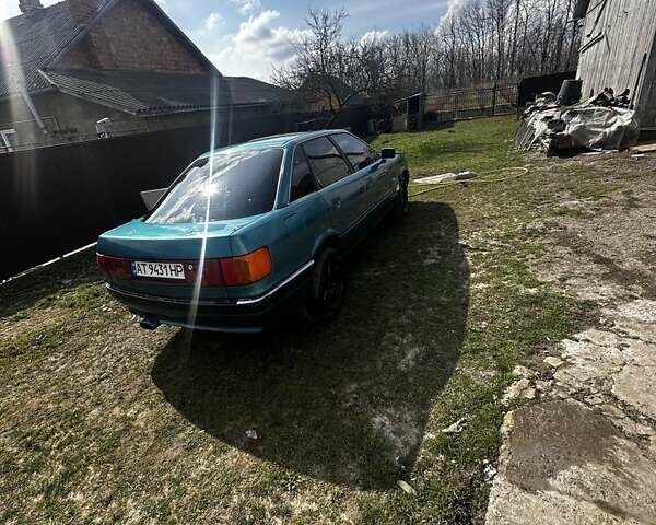 Зелений Ауді 90, об'ємом двигуна 2.3 л та пробігом 348 тис. км за 1600 $, фото 1 на Automoto.ua