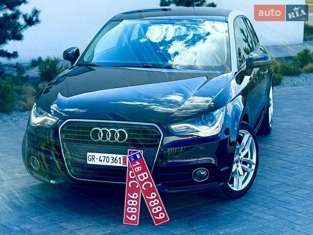 Черный Ауди А1, объемом двигателя 1.4 л и пробегом 129 тыс. км за 9500 $, фото 1 на Automoto.ua