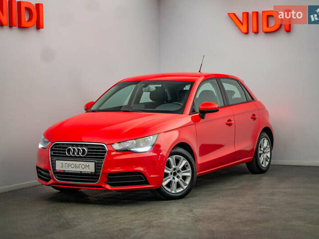 Красный Ауди А1, объемом двигателя 1.4 л и пробегом 187 тыс. км за 10006 $, фото 1 на Automoto.ua