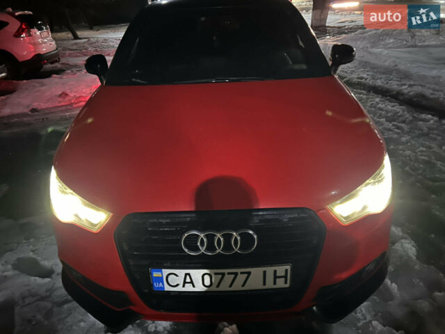 Красный Ауди А1, объемом двигателя 1.39 л и пробегом 96 тыс. км за 11500 $, фото 1 на Automoto.ua