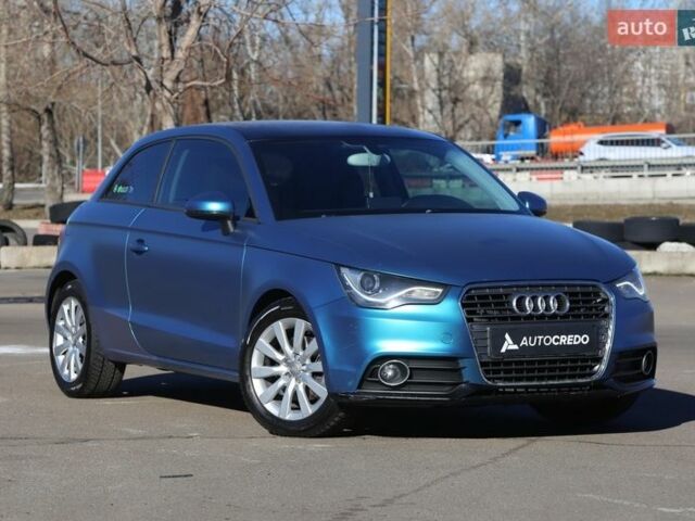 Синій Ауді А1, об'ємом двигуна 1.39 л та пробігом 120 тис. км за 10500 $, фото 1 на Automoto.ua