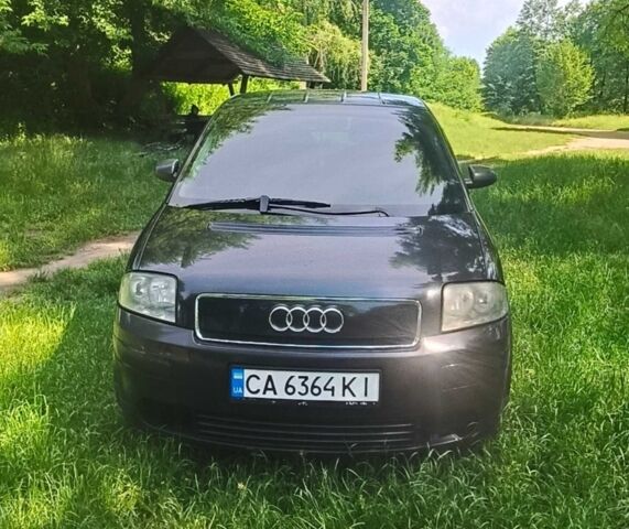 Черный Ауди А2, объемом двигателя 1.4 л и пробегом 144 тыс. км за 4500 $, фото 1 на Automoto.ua