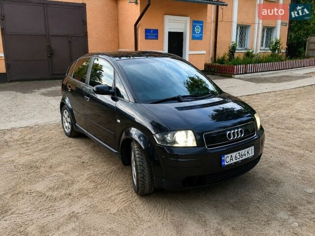 Чорний Ауді A2, об'ємом двигуна 1.39 л та пробігом 140 тис. км за 3700 $, фото 1 на Automoto.ua