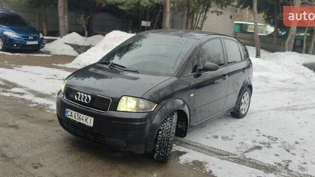 Чорний Ауді A2, об'ємом двигуна 1.39 л та пробігом 260 тис. км за 3000 $, фото 1 на Automoto.ua