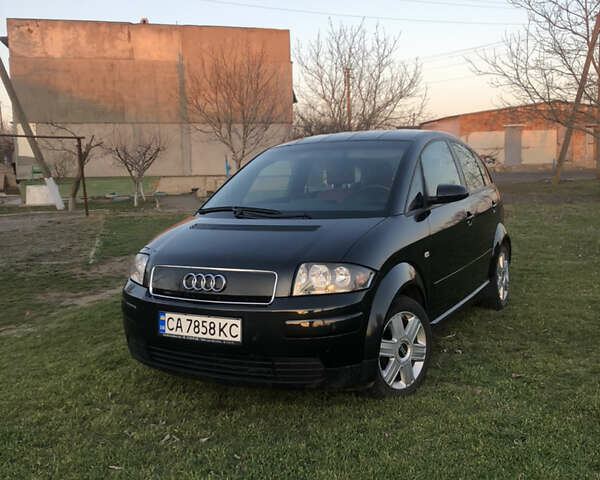 Черный Ауди А2, объемом двигателя 1.42 л и пробегом 195 тыс. км за 5700 $, фото 1 на Automoto.ua
