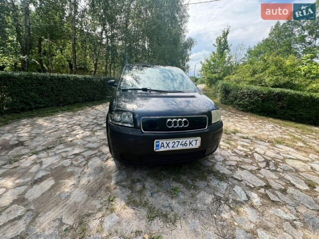 Черный Ауди А2, объемом двигателя 1.42 л и пробегом 262 тыс. км за 4000 $, фото 1 на Automoto.ua