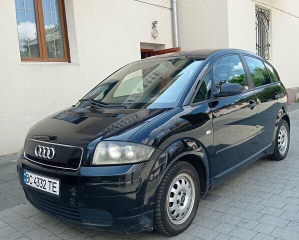 Черный Ауди А2, объемом двигателя 1.19 л и пробегом 265 тыс. км за 3500 $, фото 1 на Automoto.ua