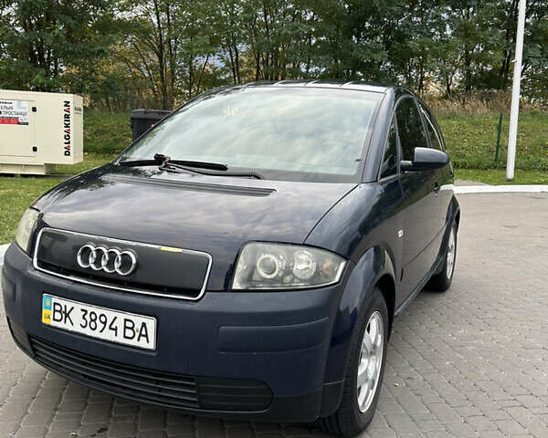 Синий Ауди А2, объемом двигателя 1.39 л и пробегом 387 тыс. км за 2700 $, фото 1 на Automoto.ua