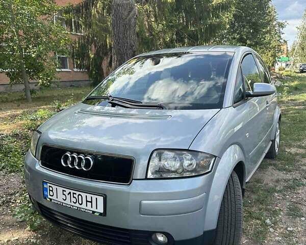 Синий Ауди А2, объемом двигателя 1.4 л и пробегом 177 тыс. км за 6000 $, фото 1 на Automoto.ua