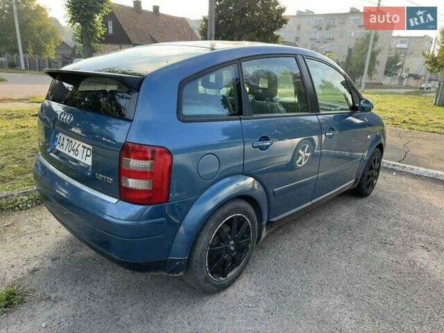 Синій Ауді A2, об'ємом двигуна 1.2 л та пробігом 193 тис. км за 4200 $, фото 1 на Automoto.ua