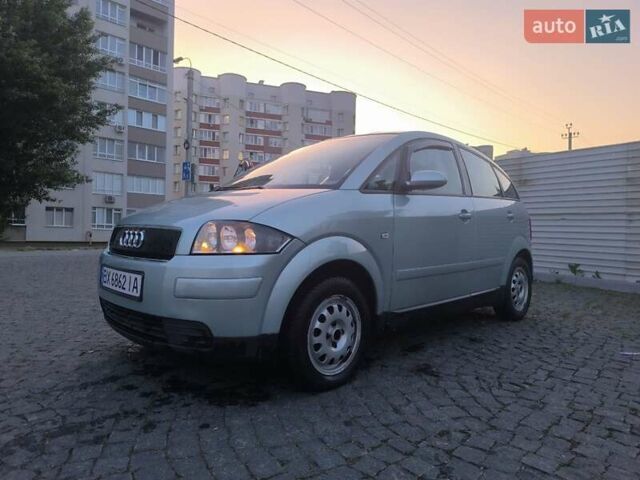 Зеленый Ауди А2, объемом двигателя 1.2 л и пробегом 240 тыс. км за 5000 $, фото 1 на Automoto.ua