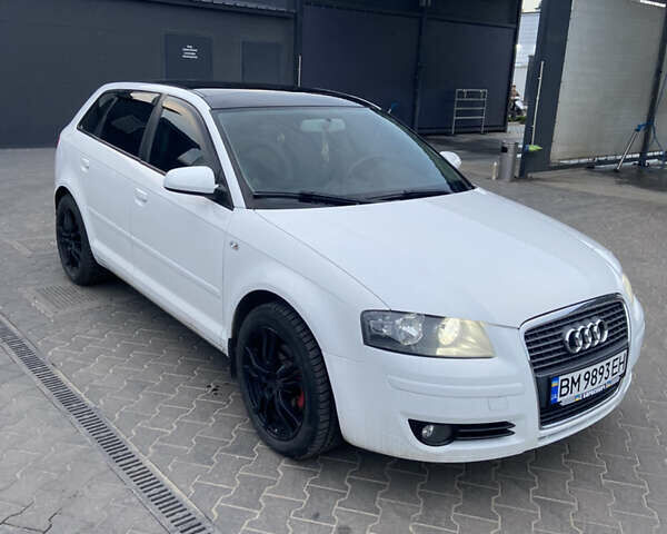 Белый Ауди А3, объемом двигателя 1.97 л и пробегом 251 тыс. км за 8900 $, фото 1 на Automoto.ua