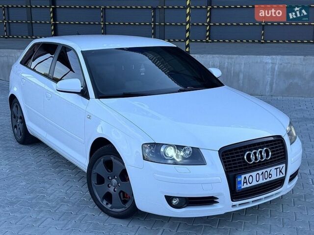 Белый Ауди А3, объемом двигателя 2 л и пробегом 216 тыс. км за 6999 $, фото 1 на Automoto.ua