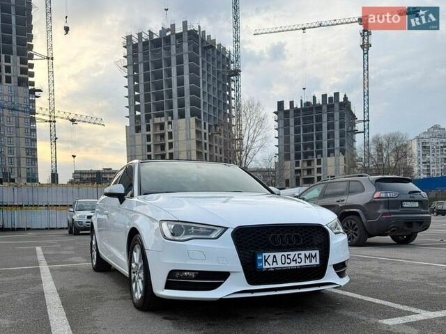 Белый Ауди А3, объемом двигателя 1.6 л и пробегом 103 тыс. км за 15500 $, фото 1 на Automoto.ua