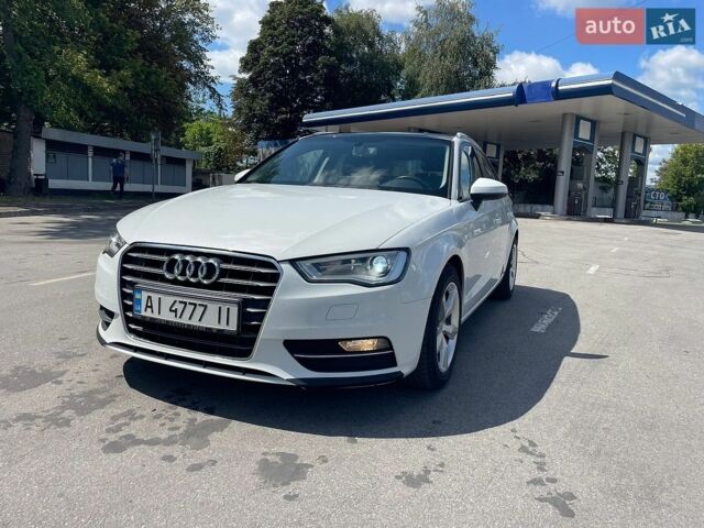 Белый Ауди А3, объемом двигателя 2 л и пробегом 100 тыс. км за 16850 $, фото 1 на Automoto.ua
