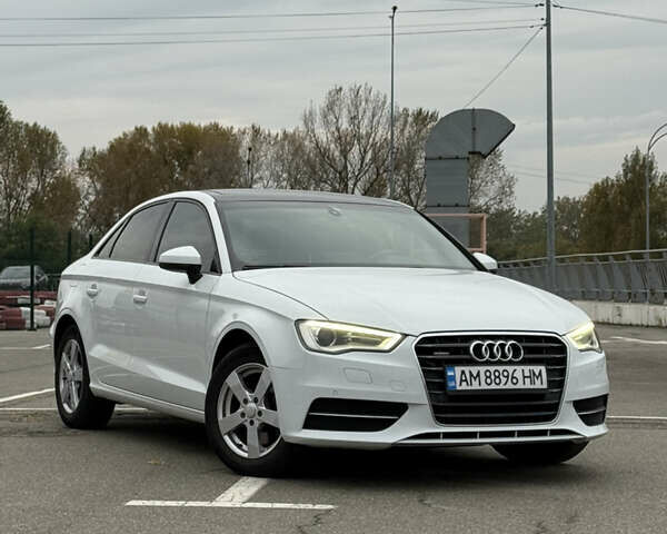 Белый Ауди А3, объемом двигателя 2 л и пробегом 178 тыс. км за 15555 $, фото 1 на Automoto.ua