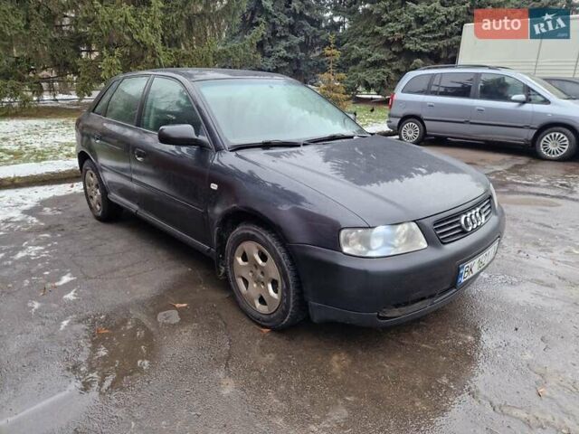Черный Ауди А3, объемом двигателя 1.9 л и пробегом 238 тыс. км за 3700 $, фото 1 на Automoto.ua