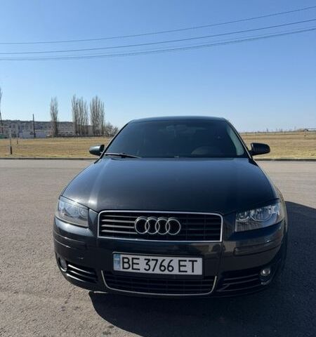 Черный Ауди А3, объемом двигателя 2 л и пробегом 308 тыс. км за 5400 $, фото 1 на Automoto.ua