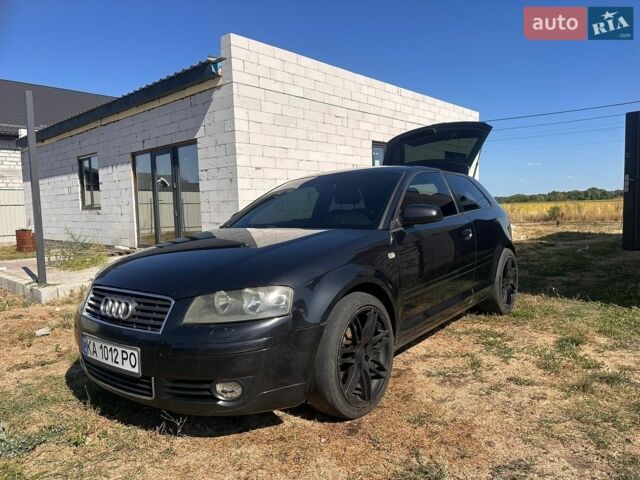 Черный Ауди А3, объемом двигателя 2 л и пробегом 276 тыс. км за 4800 $, фото 1 на Automoto.ua
