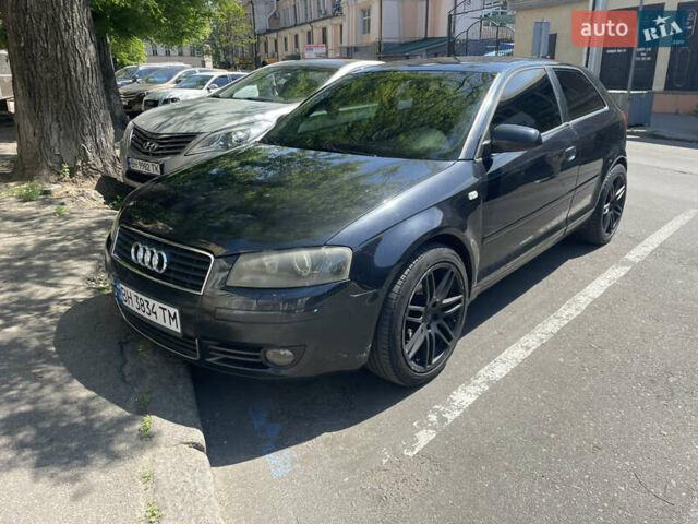 Черный Ауди А3, объемом двигателя 2 л и пробегом 235 тыс. км за 4500 $, фото 1 на Automoto.ua