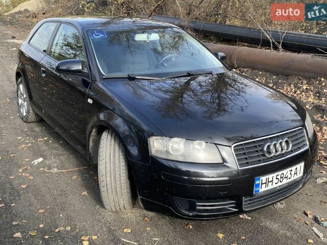 Черный Ауди А3, объемом двигателя 1.6 л и пробегом 214 тыс. км за 6100 $, фото 1 на Automoto.ua