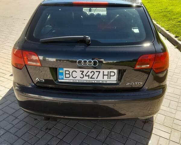 Черный Ауди А3, объемом двигателя 2 л и пробегом 280 тыс. км за 6000 $, фото 1 на Automoto.ua