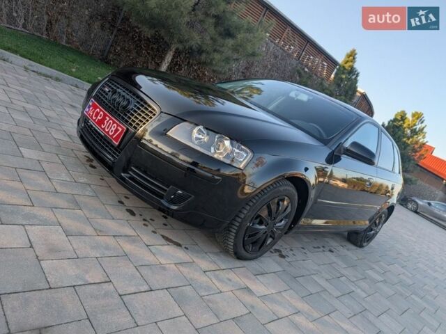 Чорний Ауді А3, об'ємом двигуна 1.6 л та пробігом 188 тис. км за 6850 $, фото 1 на Automoto.ua