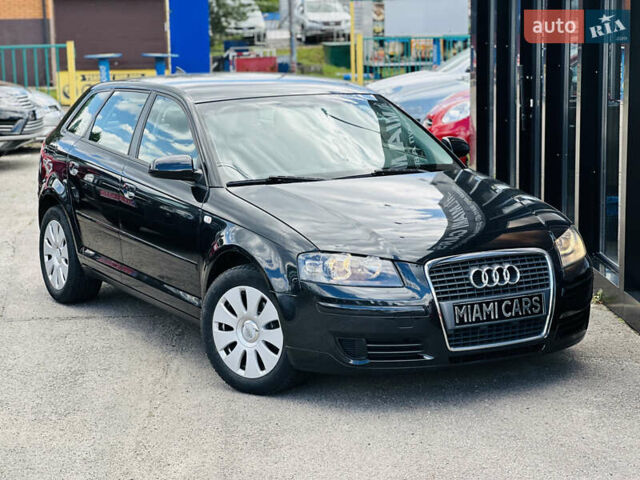 Чорний Ауді А3, об'ємом двигуна 1.6 л та пробігом 245 тис. км за 7600 $, фото 1 на Automoto.ua