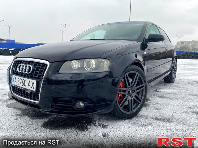 Чорний Ауді А3, об'ємом двигуна 2 л та пробігом 315 тис. км за 6600 $, фото 1 на Automoto.ua