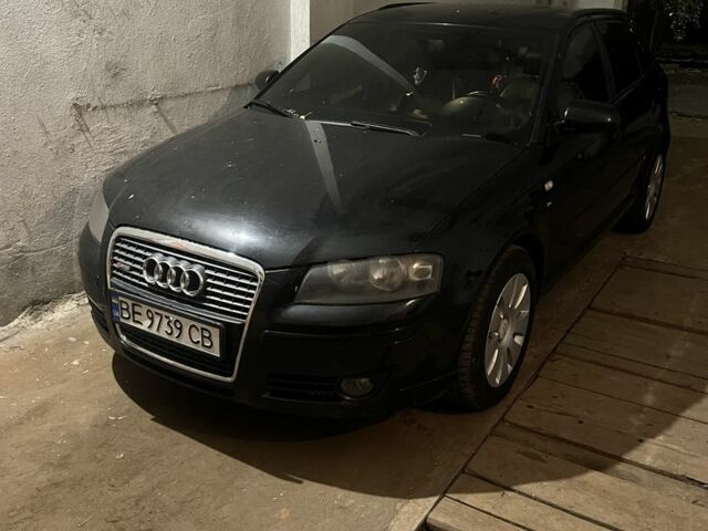 Чорний Ауді А3, об'ємом двигуна 2 л та пробігом 250 тис. км за 7500 $, фото 1 на Automoto.ua