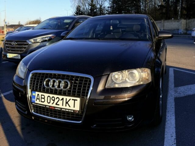 Черный Ауди А3, объемом двигателя 2 л и пробегом 217 тыс. км за 7500 $, фото 1 на Automoto.ua