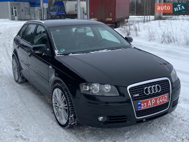 Чорний Ауді А3, об'ємом двигуна 1.6 л та пробігом 174 тис. км за 6900 $, фото 1 на Automoto.ua