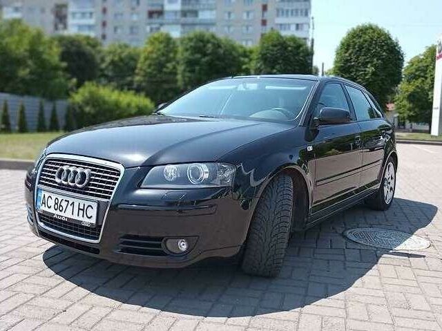 Чорний Ауді А3, об'ємом двигуна 2 л та пробігом 285 тис. км за 8200 $, фото 1 на Automoto.ua