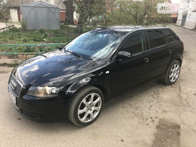 Чорний Ауді А3, об'ємом двигуна 2 л та пробігом 180 тис. км за 8300 $, фото 1 на Automoto.ua