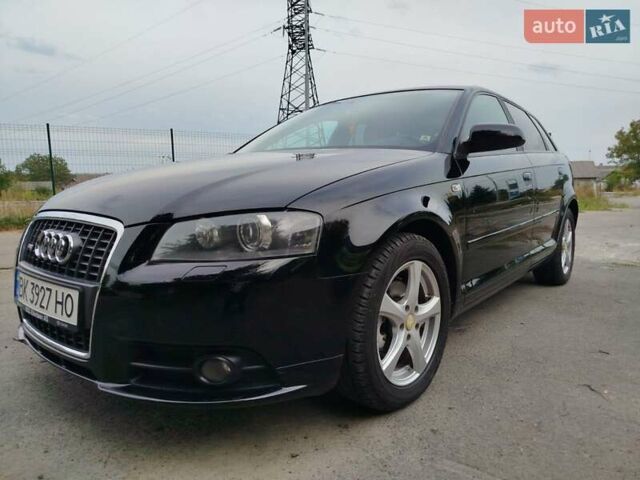 Ауди А3 2006 в Костополе на Automoto.ua Черный Ауди А3, объемом двигателя 1.6 л и пробегом 290 тыс. км за 6400 $, фото 1 на Automoto.ua
