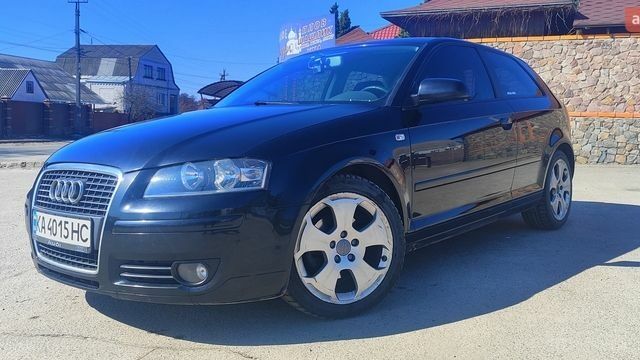 Черный Ауди А3, объемом двигателя 2 л и пробегом 239 тыс. км за 6100 $, фото 1 на Automoto.ua