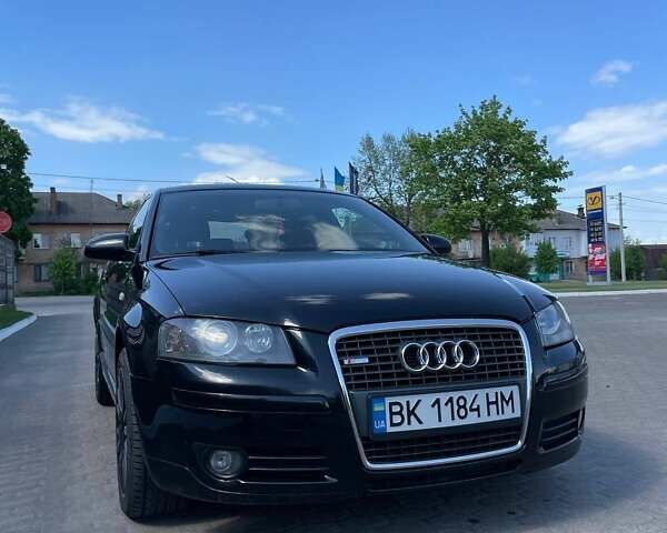 Черный Ауди А3, объемом двигателя 2 л и пробегом 244 тыс. км за 5850 $, фото 1 на Automoto.ua