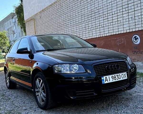 Черный Ауди А3, объемом двигателя 2 л и пробегом 217 тыс. км за 7100 $, фото 1 на Automoto.ua