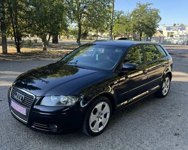 Ауді А3 2007 у Вознесенске на Automoto.ua Чорний Ауді А3, об'ємом двигуна 1.6 л та пробігом 184 тис. км за 6700 $, фото 1 на Automoto.ua