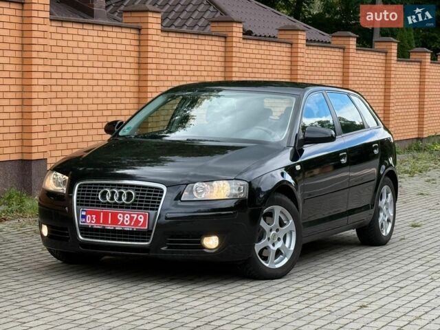 Черный Ауди А3, объемом двигателя 1.6 л и пробегом 190 тыс. км за 6850 $, фото 1 на Automoto.ua
