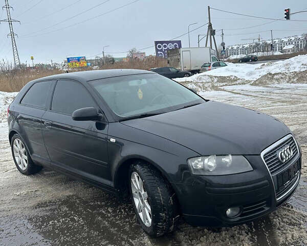 Чорний Ауді А3, об'ємом двигуна 2 л та пробігом 235 тис. км за 8000 $, фото 1 на Automoto.ua